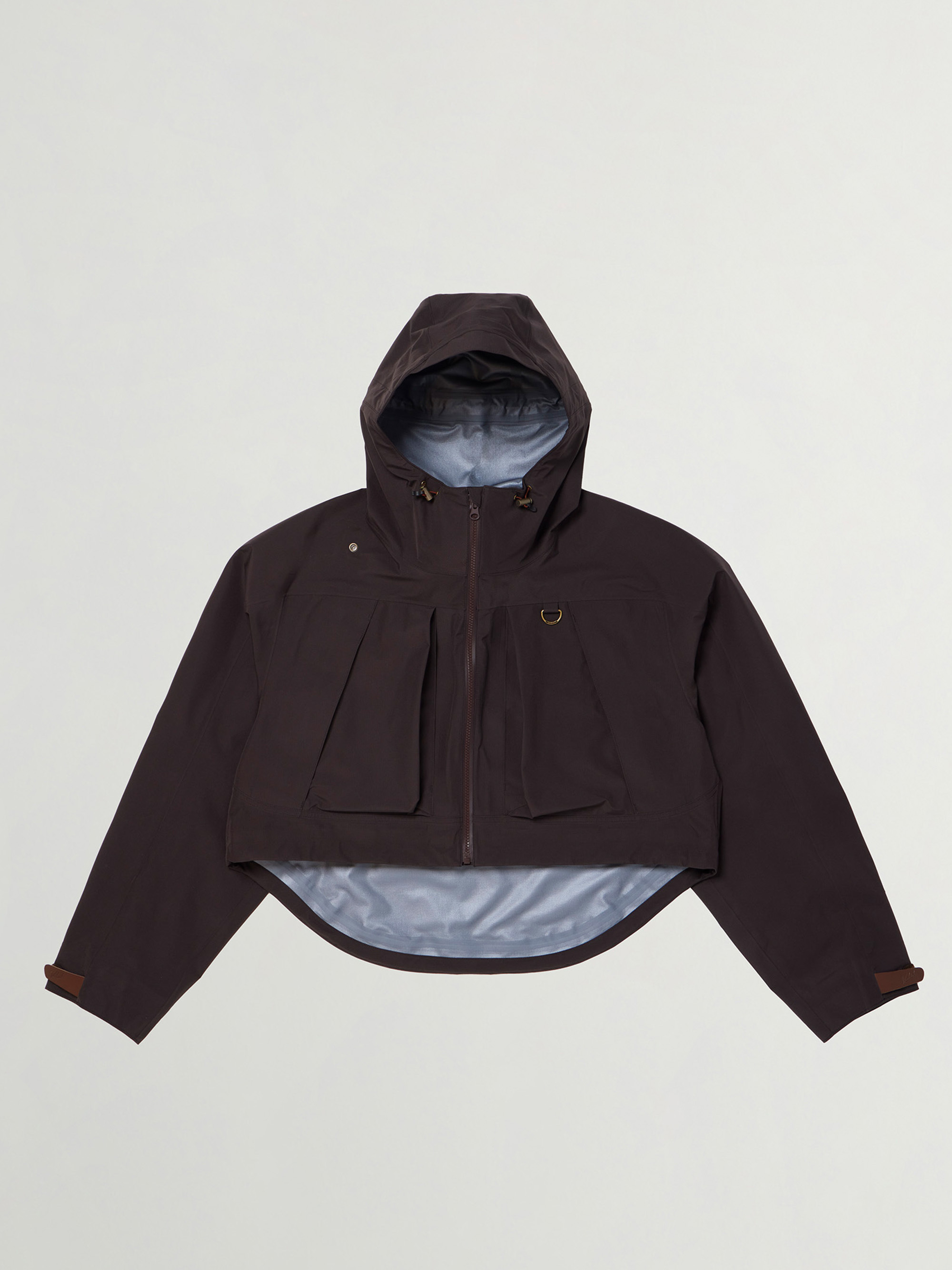 WOOLRICH GORE-TEX 3LAYER FISHING JACKET TYPE3 CHARCOAL