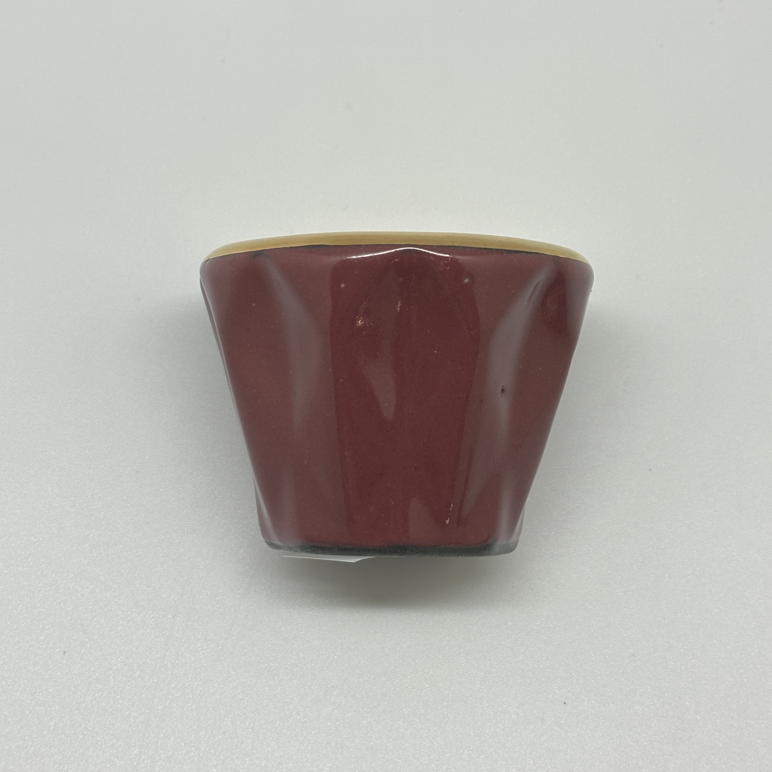 今村能章 - 陶藝濃縮杯 - 金裏酒紅（20260620-07）