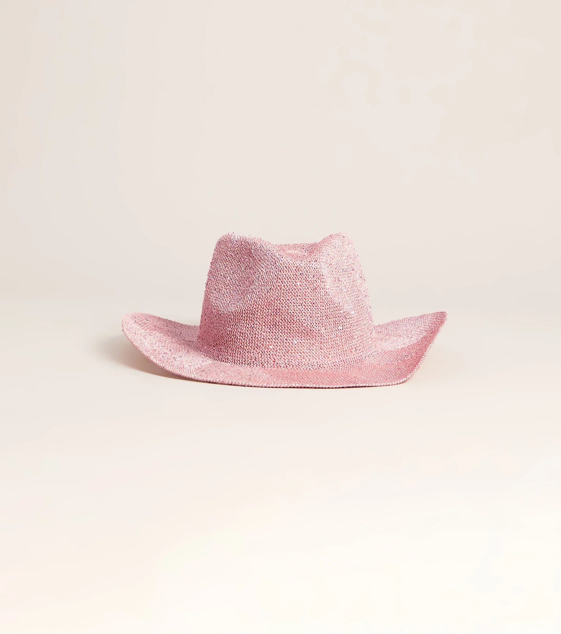 Shimmer Pink粉紅色亮蔥 Western草帽