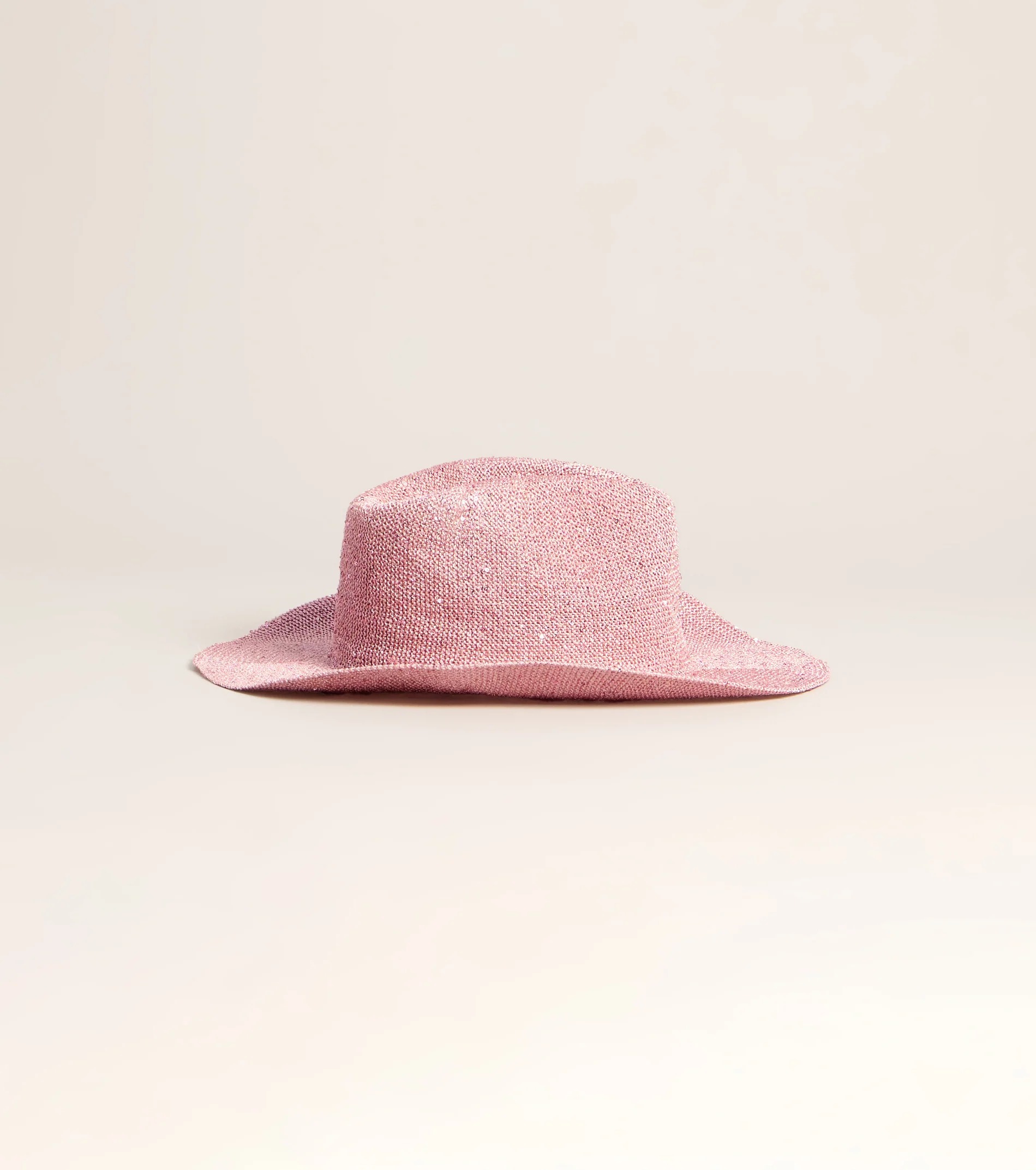 Shimmer Pink粉紅色亮蔥 Western草帽
