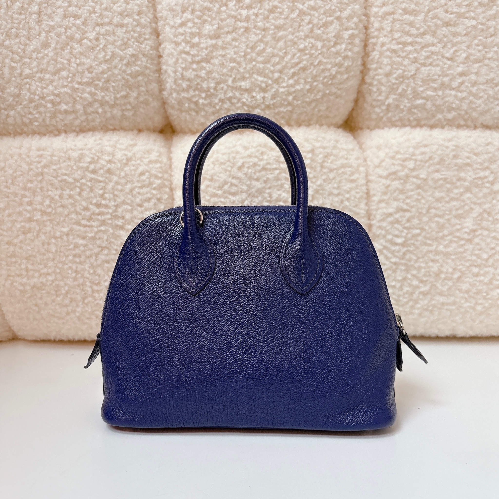 HERMES Mini Bolide - Navy / SHW