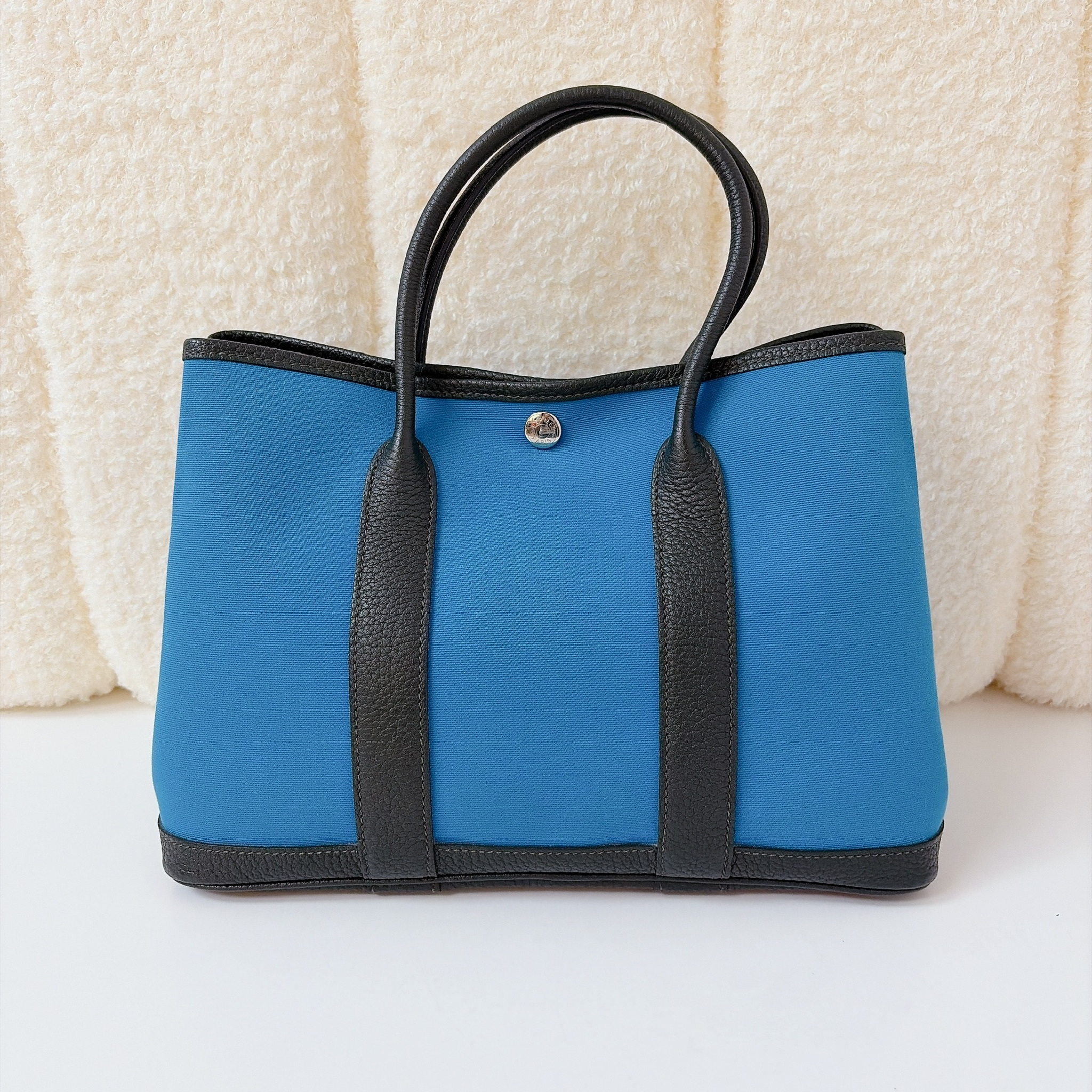 HERMES Garden Party 30 - Blue / SHW