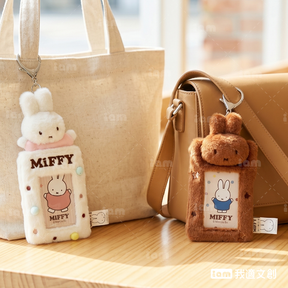 【miffy】絨毛造型卡套｜兩種款式