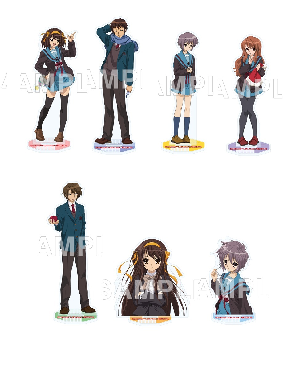 預購-劇場版『涼宮春日的消失』壓克力人形立牌 系列【日本進口精品】