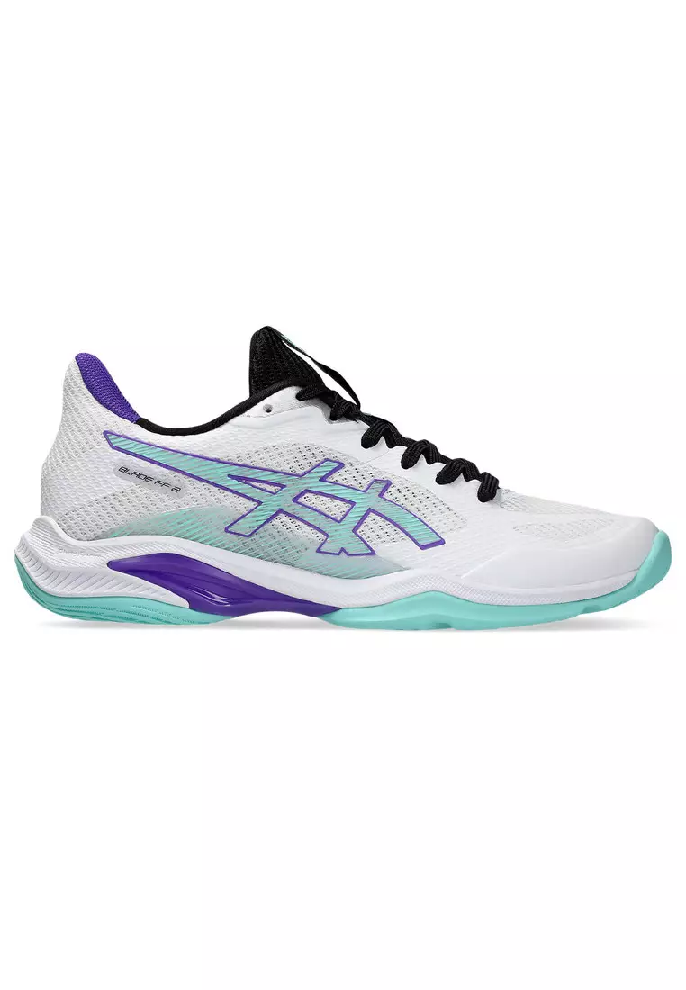 ASICS BLADE FF 2 羽毛球鞋/排球鞋/手球鞋 白薄荷綠色