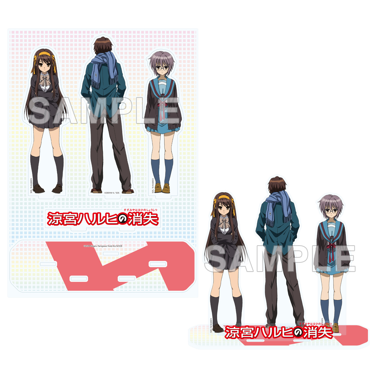 預購-劇場版『涼宮春日的消失』壓克力場景立牌【日本進口精品】