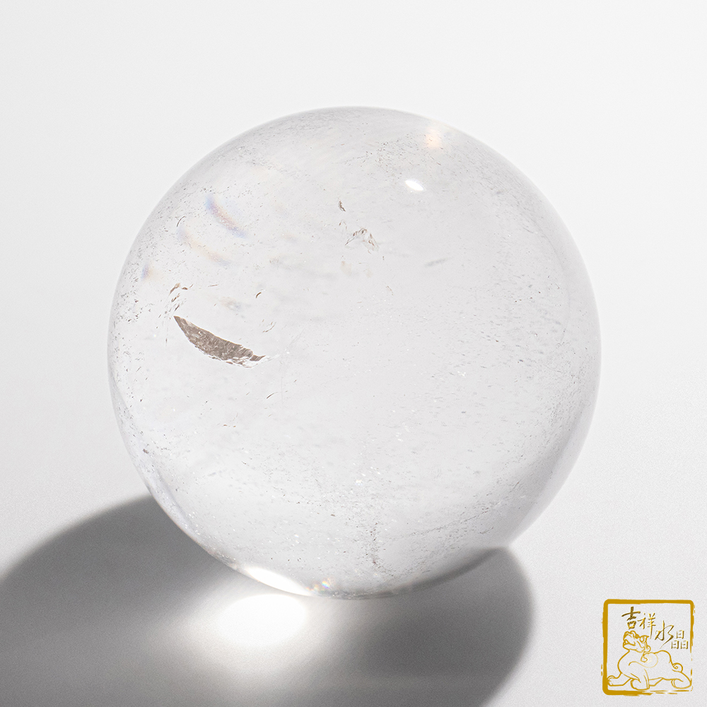 白水晶球 5.6cm 提升磁場