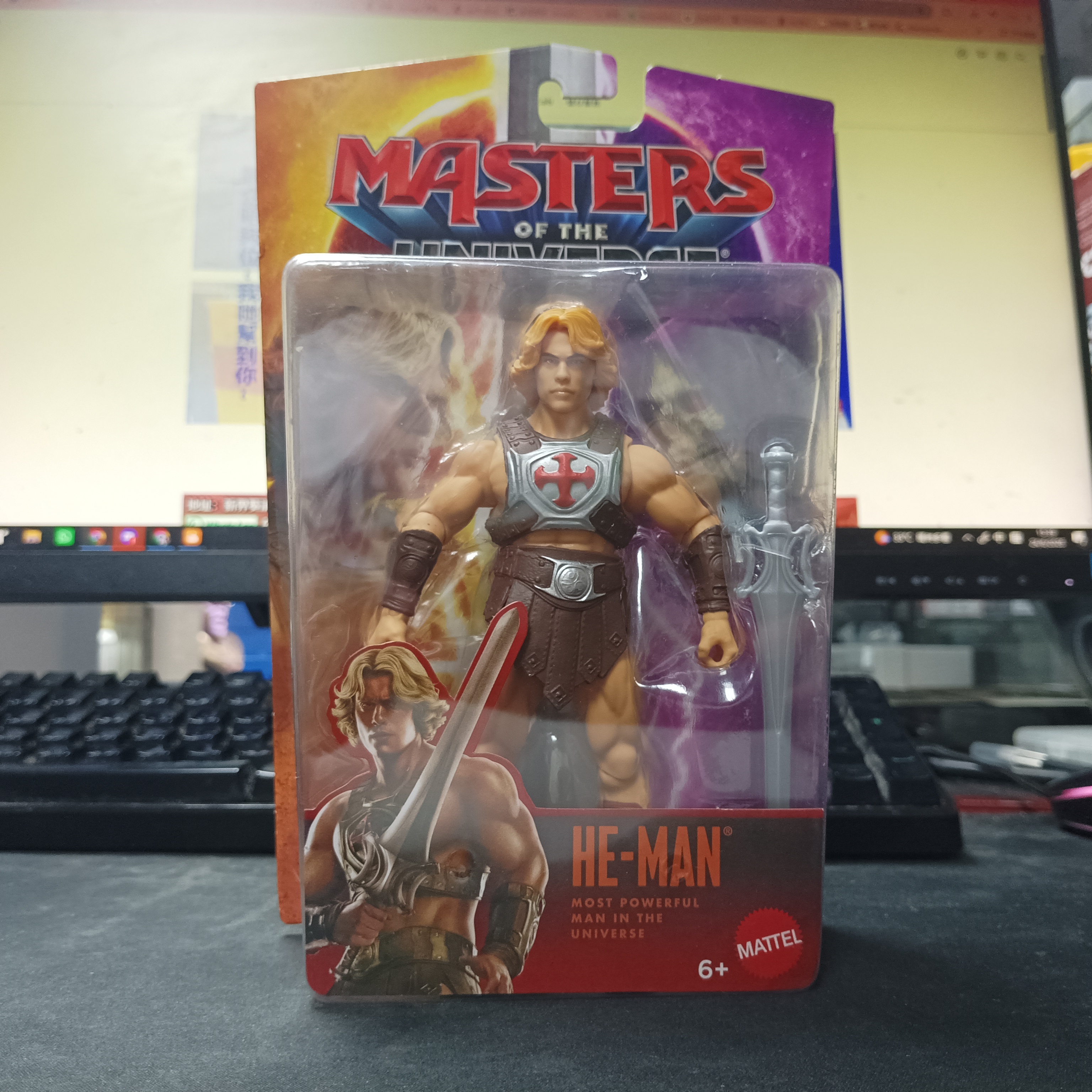 寄賣-MOTU 2026 Masters of The Universe Core Movie HE-MAN 5.5"