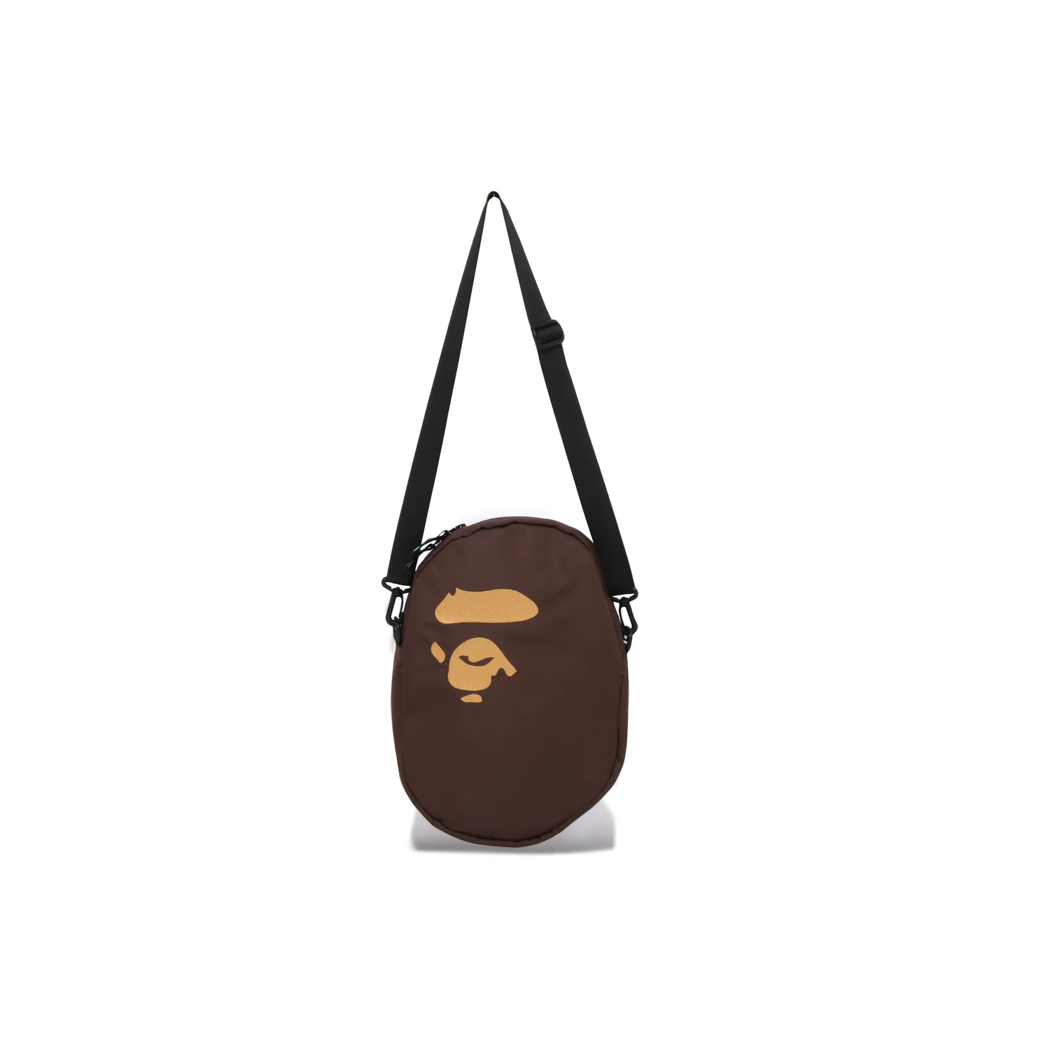 A BATHING APE BIG HEAD SHOULDER BAG BAPE 猿人頭 側背包 肩包-1M30190006