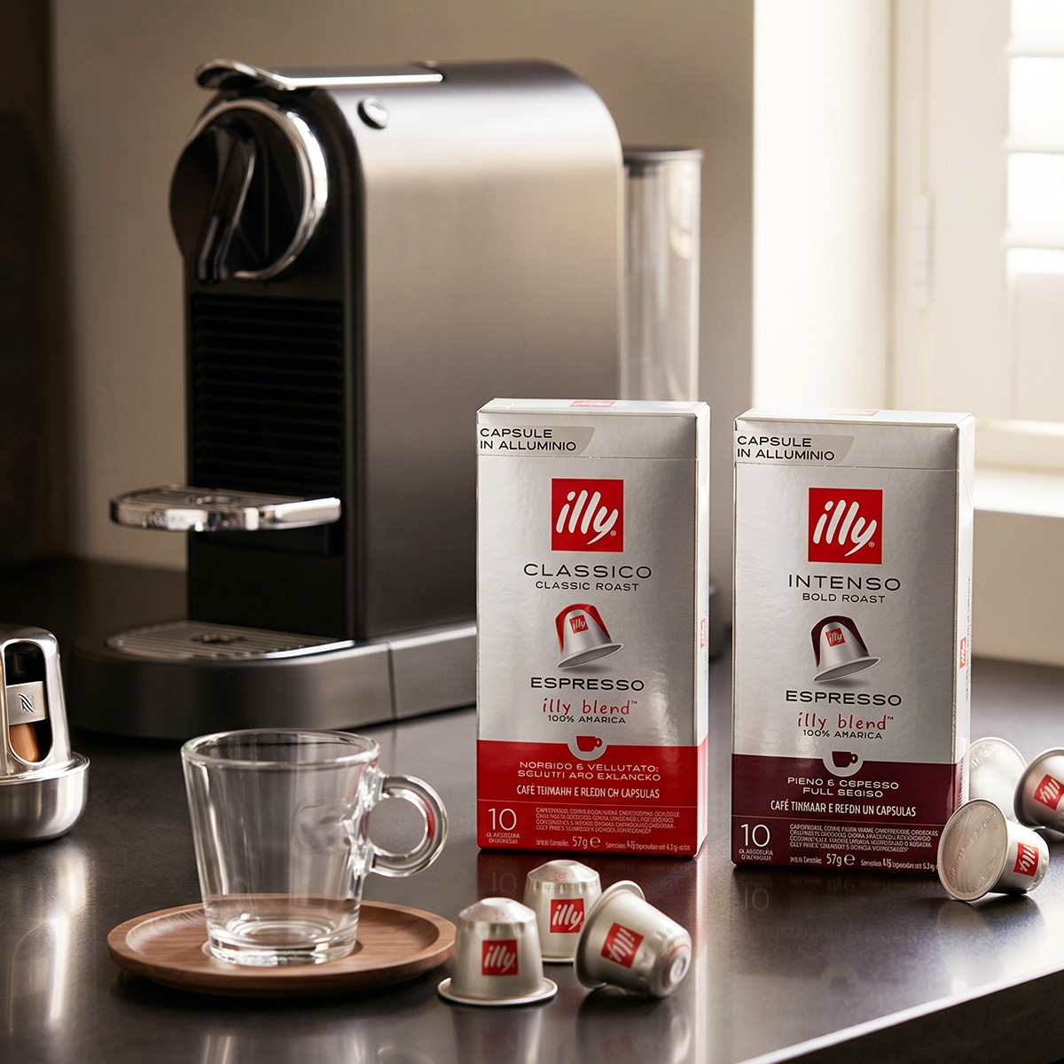 義大利 illy 鋁製咖啡膠囊 10顆入 中焙/深焙