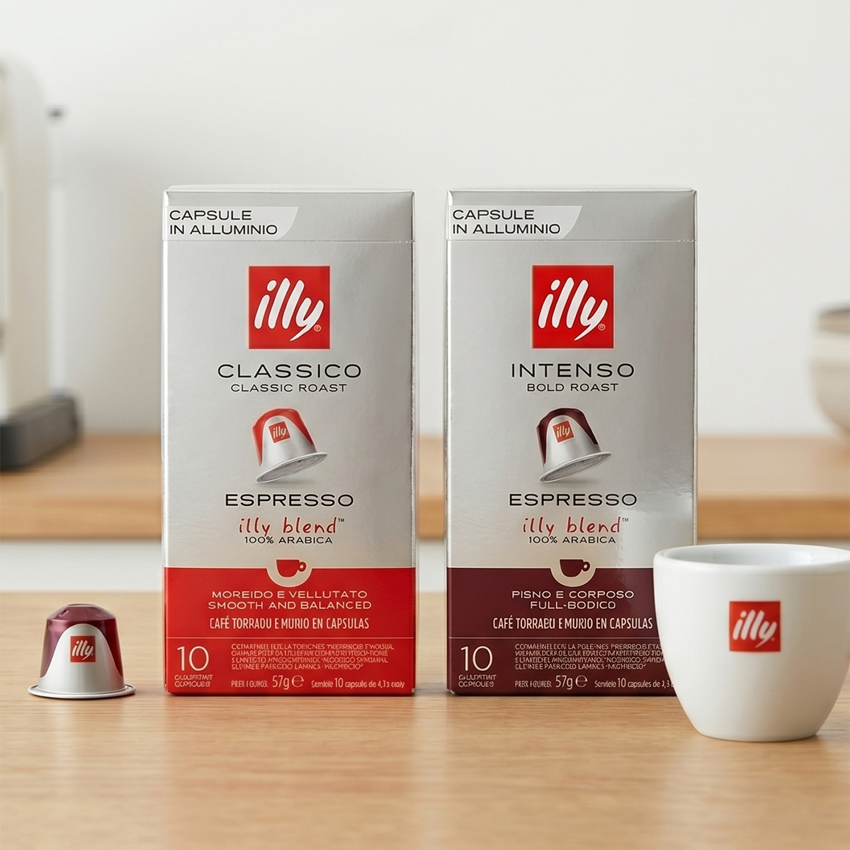 義大利 illy 鋁製咖啡膠囊 10顆入 中焙/深焙