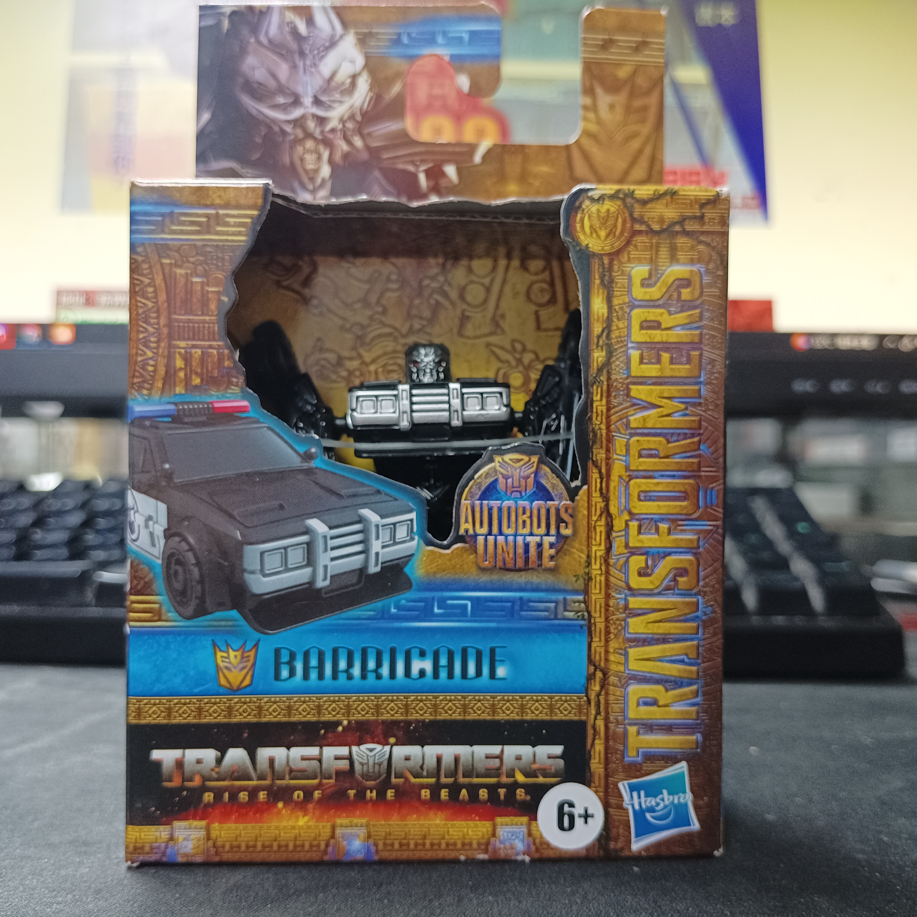 寄賣-Hasbro Transformers Autobots Unite Barricade