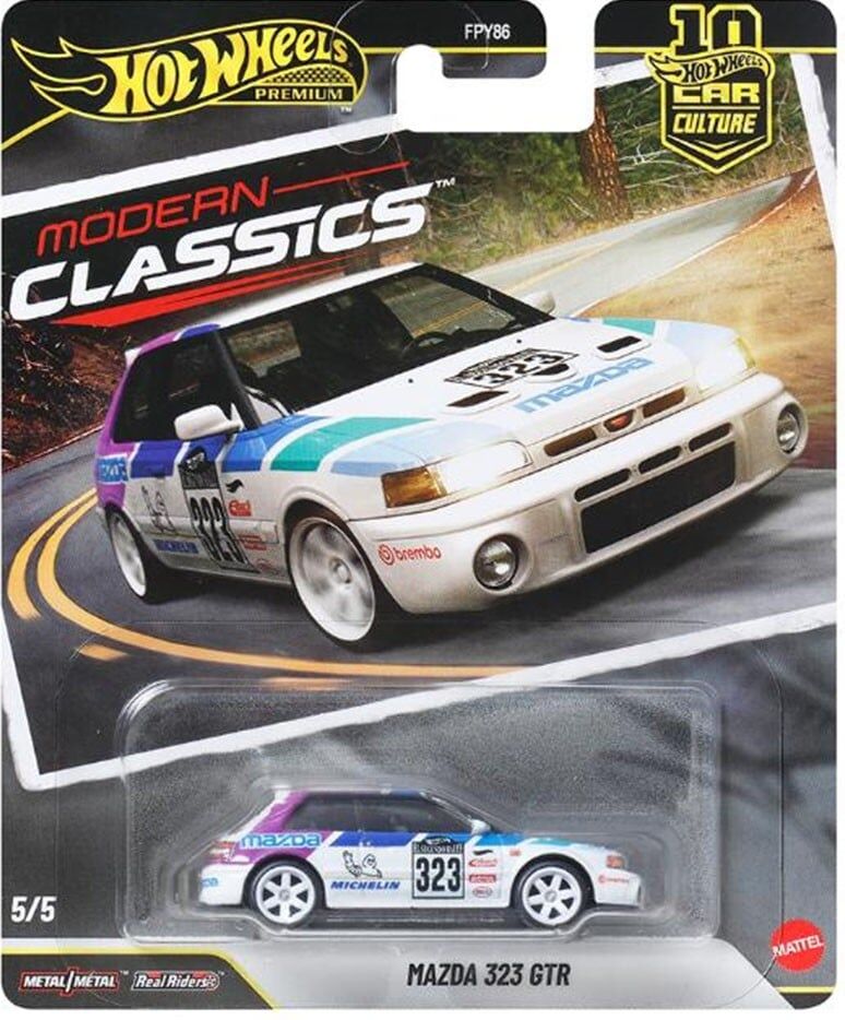 預購26/09 Hot wheels 代理版 汽車文化 馬自達 323 GTR