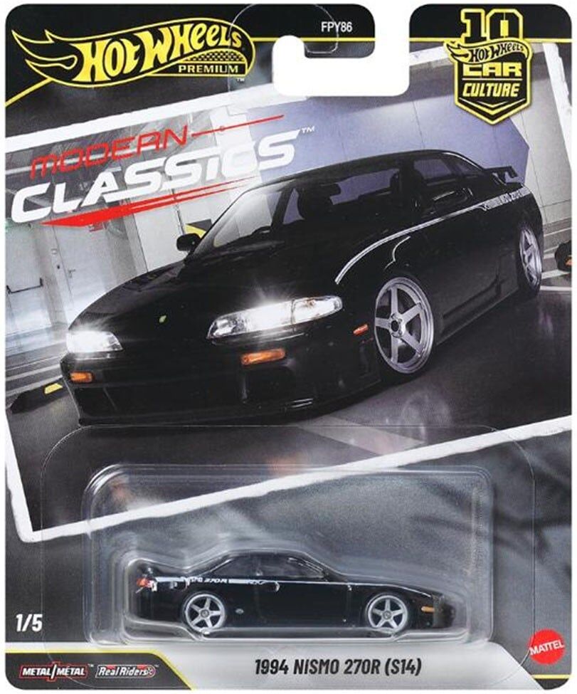 預購26/09 Hot wheels 代理版 汽車文化 1994 NISMO 270R (S14)