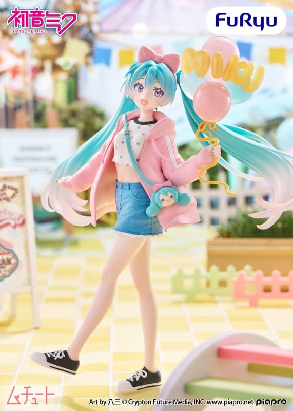 預購26/11 FuRyu 代理版 景品 初音未來 Muchute 公園約會Ver.