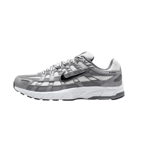 【官網限定】NIKE P-6000 銀白色 短麂皮 復古 男鞋 IR2004-100 VI