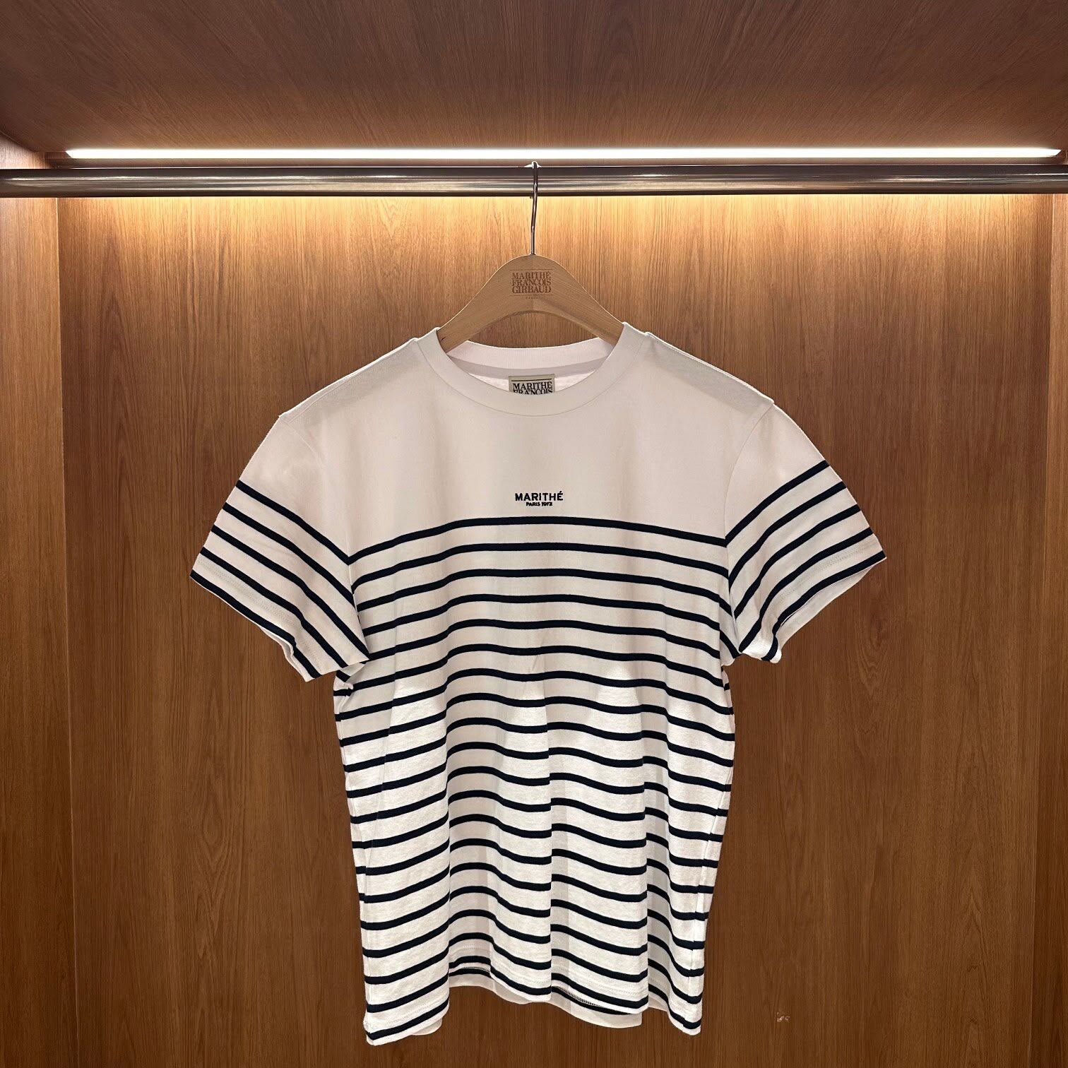 MARITHE FRANCOIS GIRBAUD (MFG)｜MFG46UTS219 BLOCK STRIPE TEE  [3 colors]