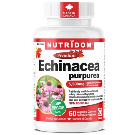 C10 NUTRIDOM ADULT Echinacea 紫錐花 60 Capsules
