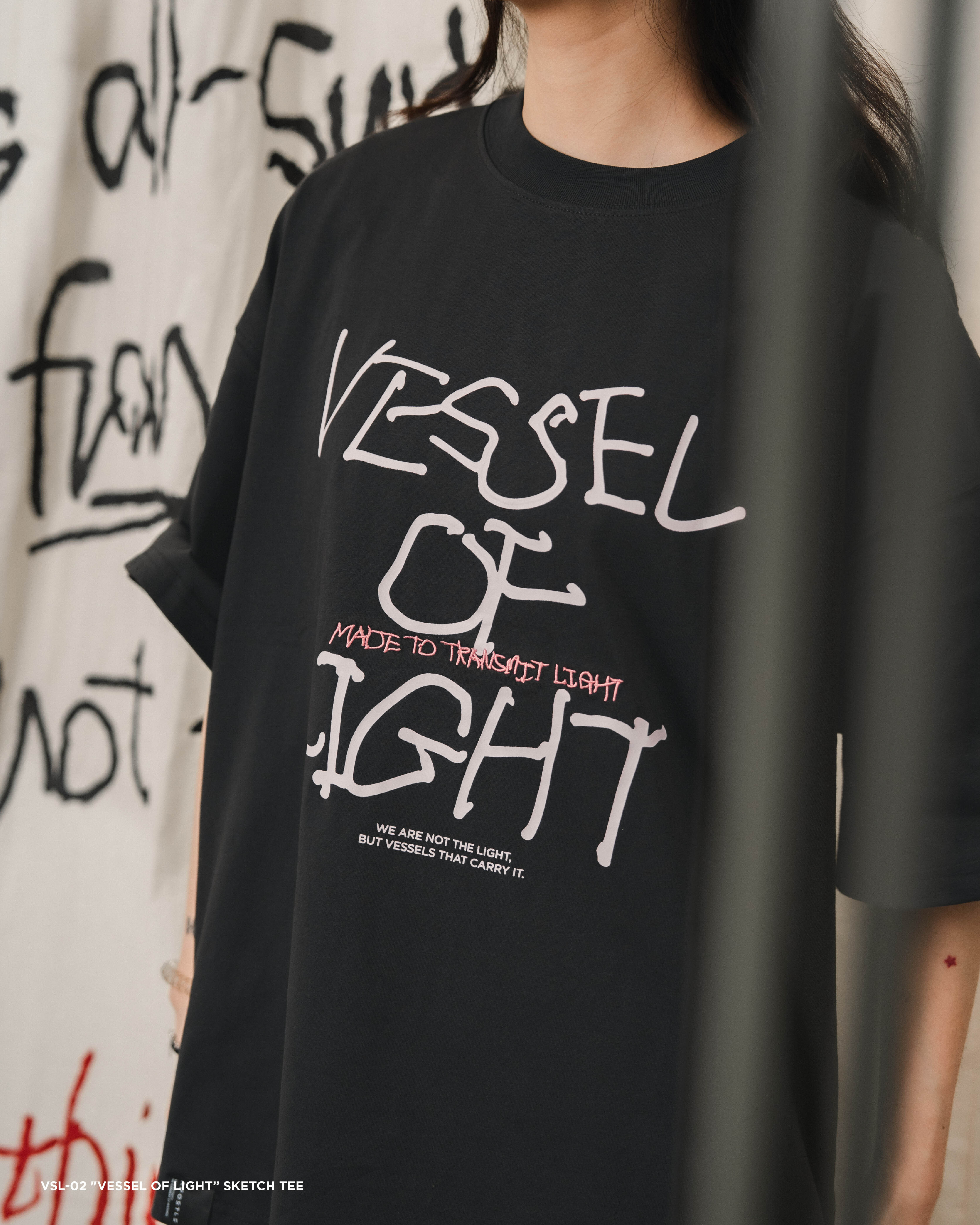 Apostle VSL-02"Vessel of Light" Sketch Tee