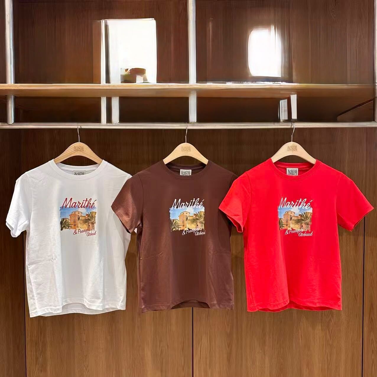 MARITHE FRANCOIS GIRBAUD (MFG)｜\舒服！涼感/ MFG46UTS117 W AEROCOOL RESORT GRAPHIC TEE [3 colors]