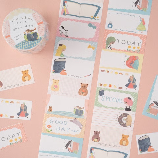 日本手紙社．cotori cotori「good day!」 MEMO便利貼卷