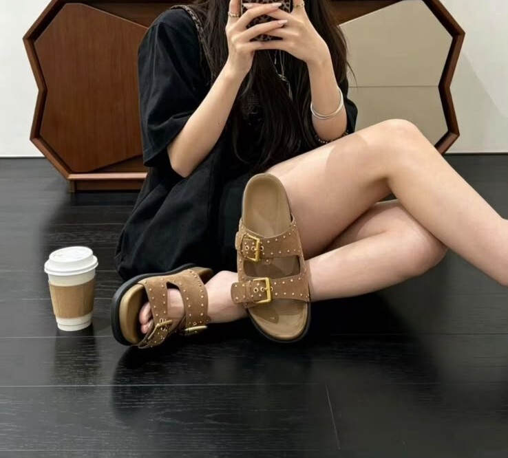 DD07 #7863(牛皮)  足碼2cm 豹紋 #7864(牛皮) 卡其/啡  Size : 225~250 $529