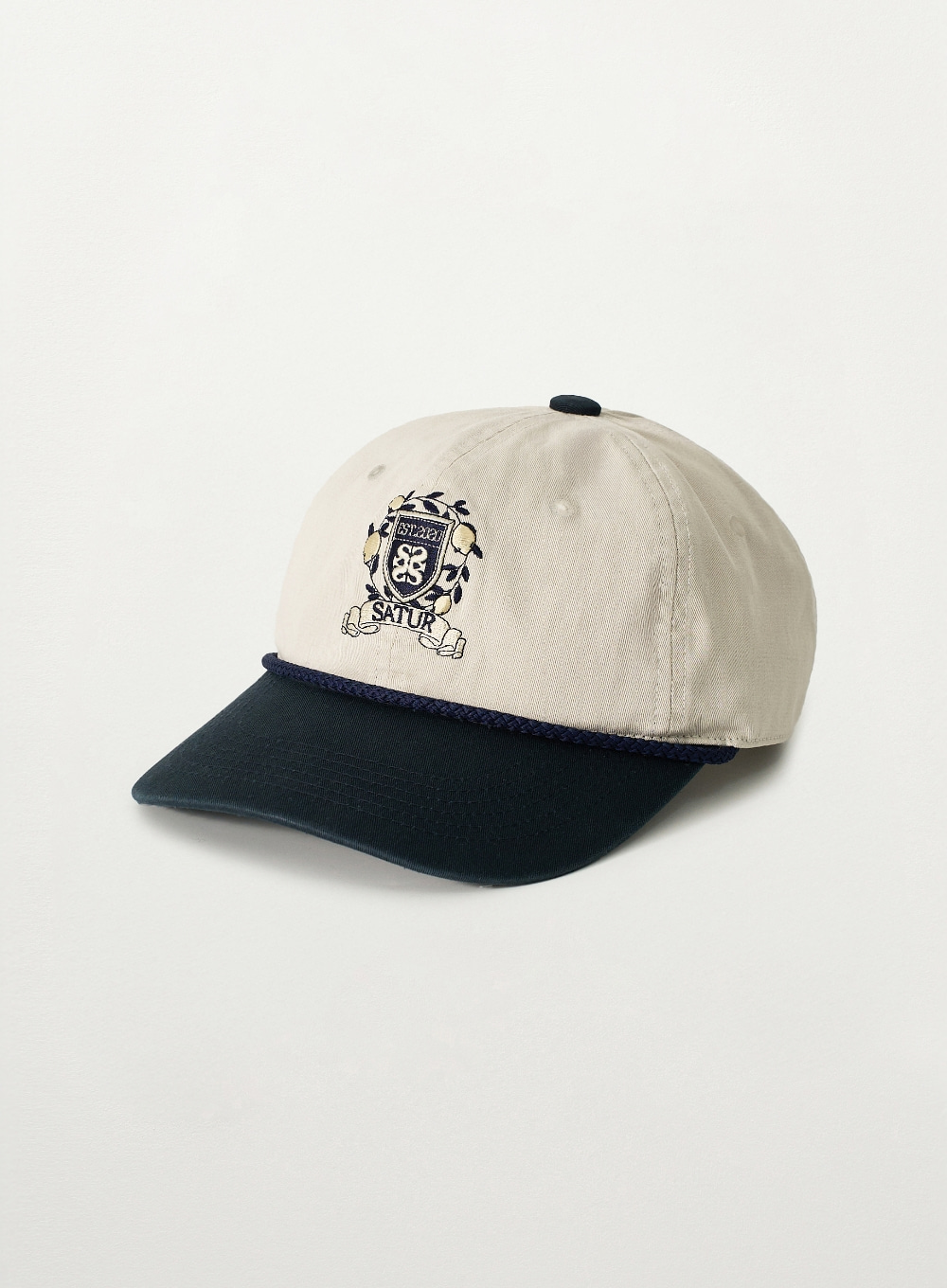 BT053 SATUR Crest Logo環扣棒球帽