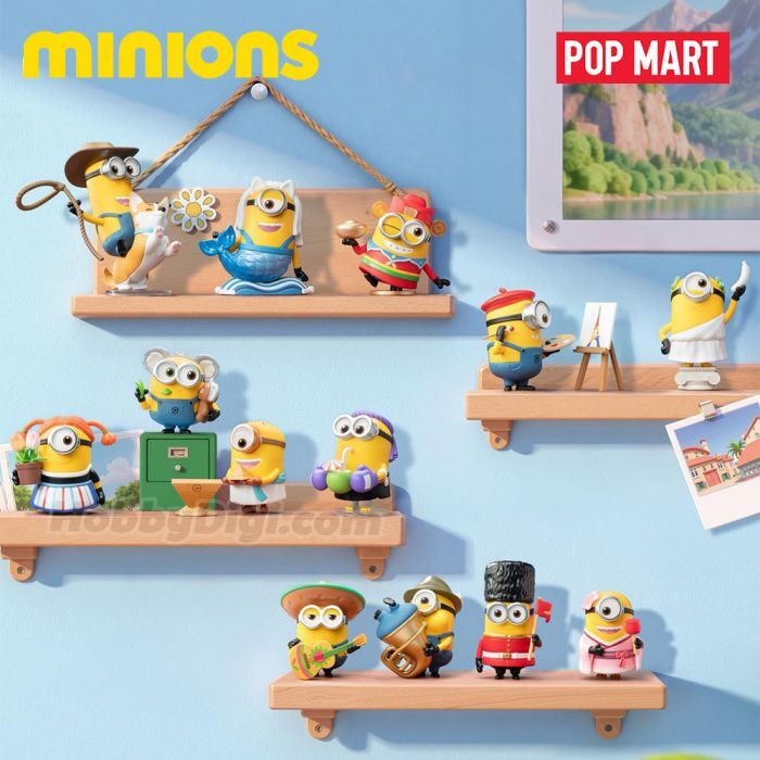 POP MART 泡泡瑪特 小小兵世界之旅系列 盒玩 (全12款)