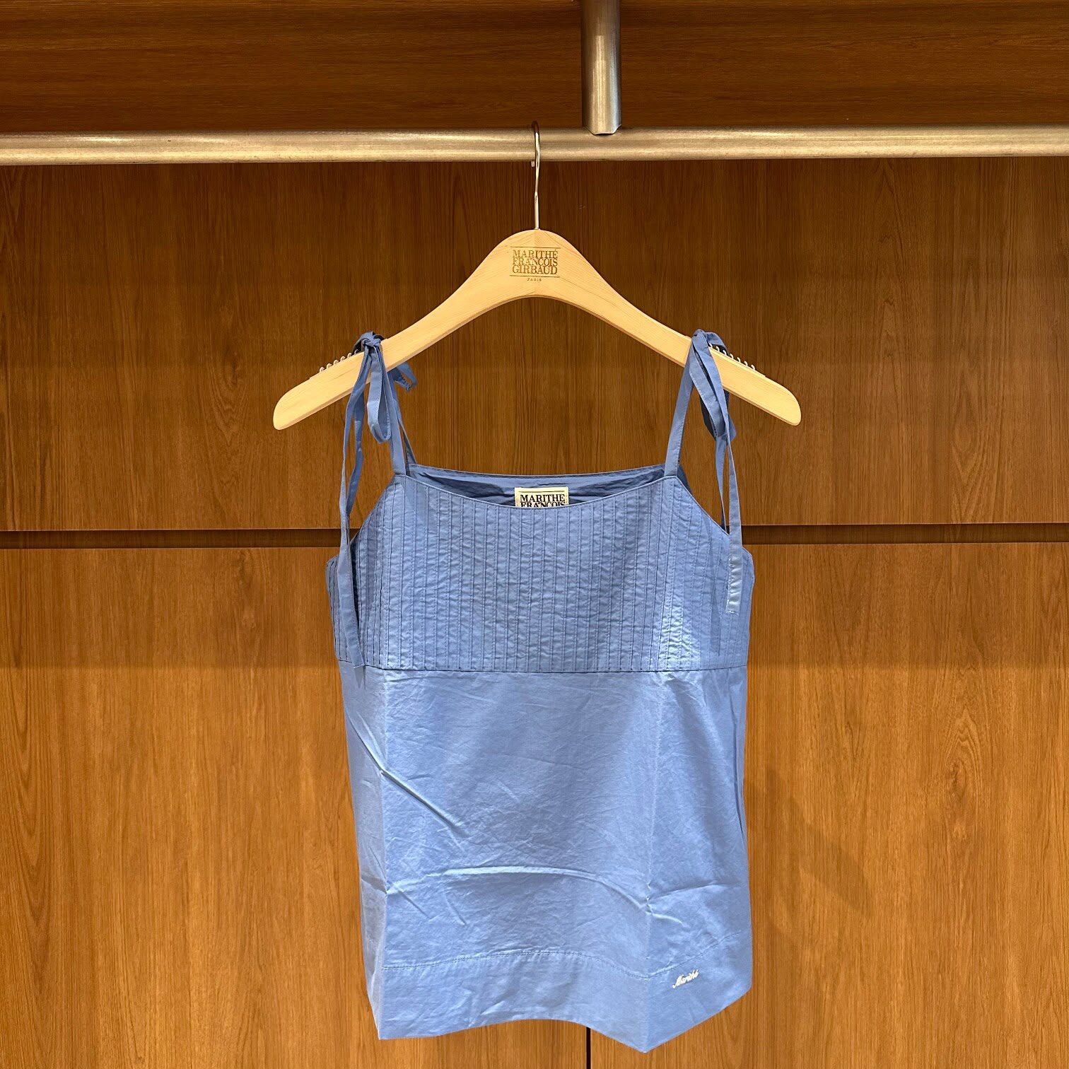 MARITHE FRANCOIS GIRBAUD (MFG)｜MFG46USH107 W PINTUCK CAMISOLE BLOUSE [3 colors]