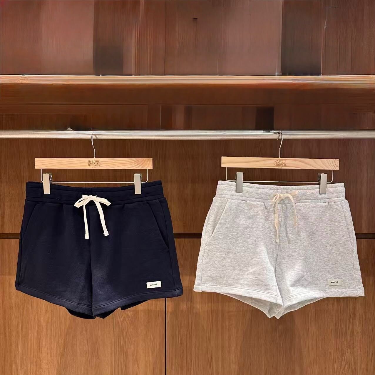 MARITHE FRANCOIS GIRBAUD (MFG)｜MFG46CSP511 W BASIC SWEAT SHORTS [2 colors]