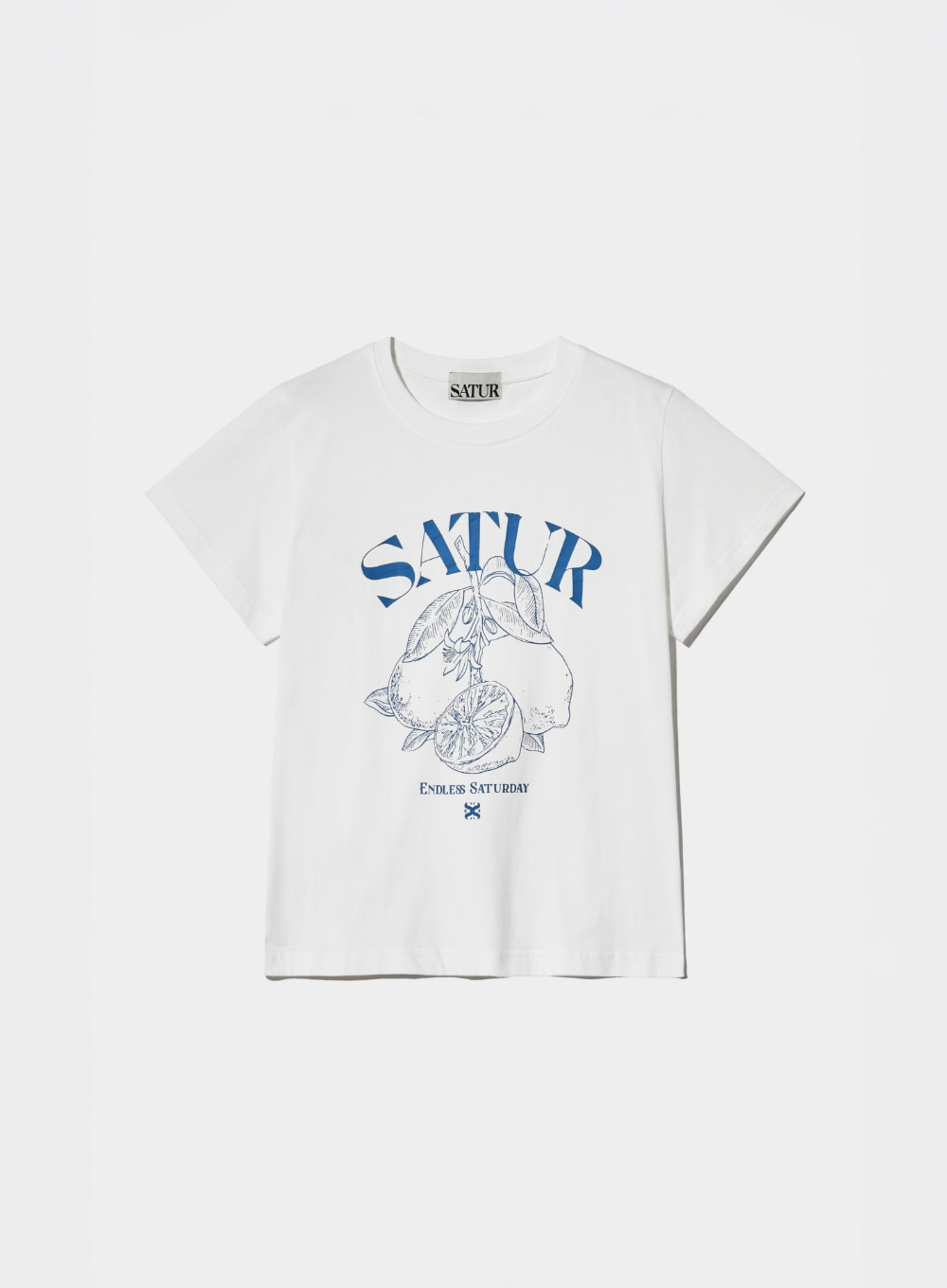 BT043 SATUR 女裝 Cafri Citron 夏日插畫T恤