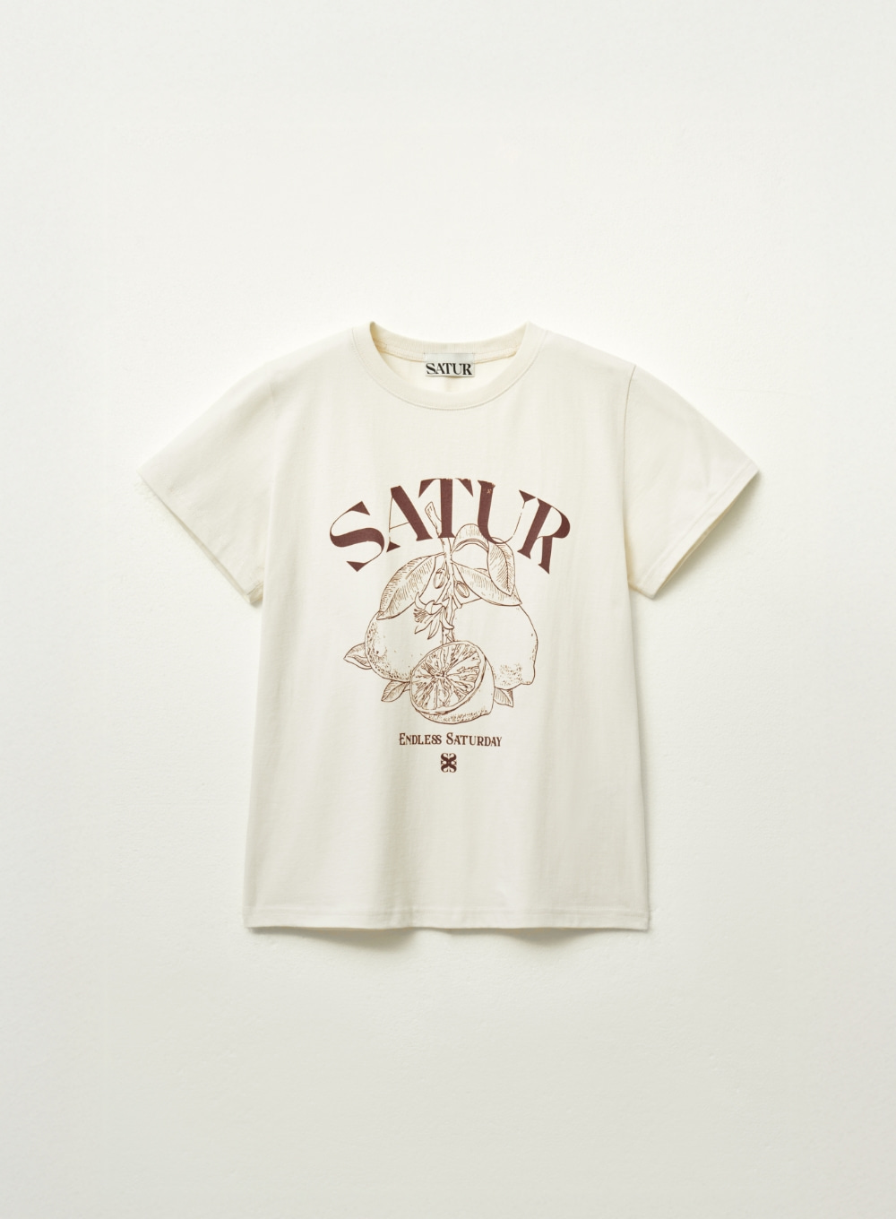 BT043 SATUR 女裝 Cafri Citron 夏日插畫T恤