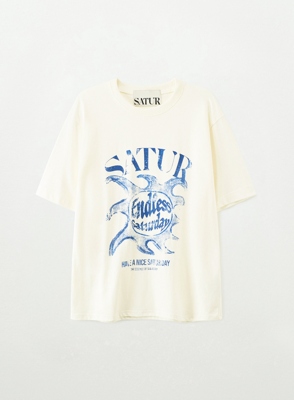 BT041 SATUR 男裝 Sun Retro 復古圖案T恤