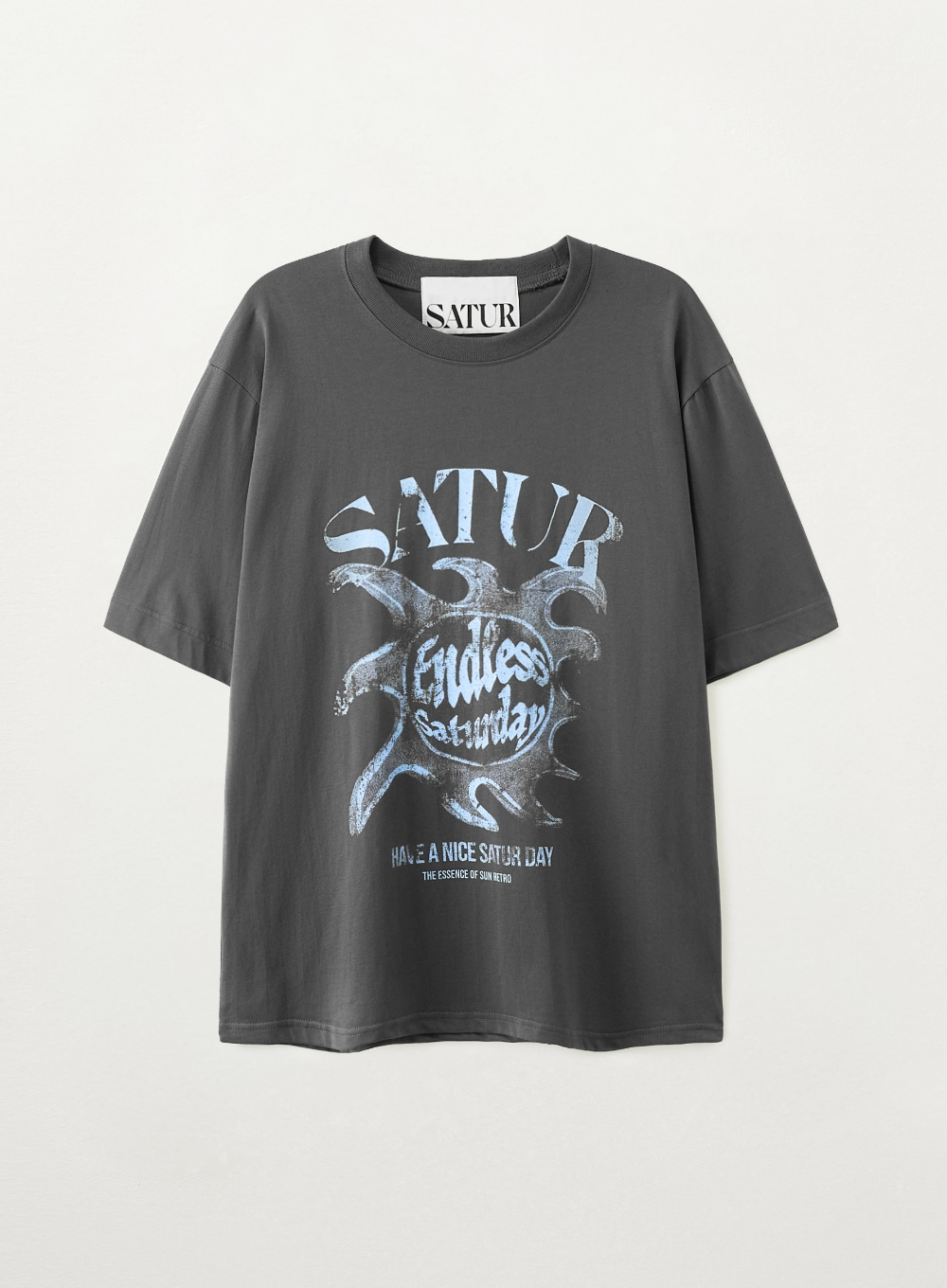 BT041 SATUR 男裝 Sun Retro 復古圖案T恤