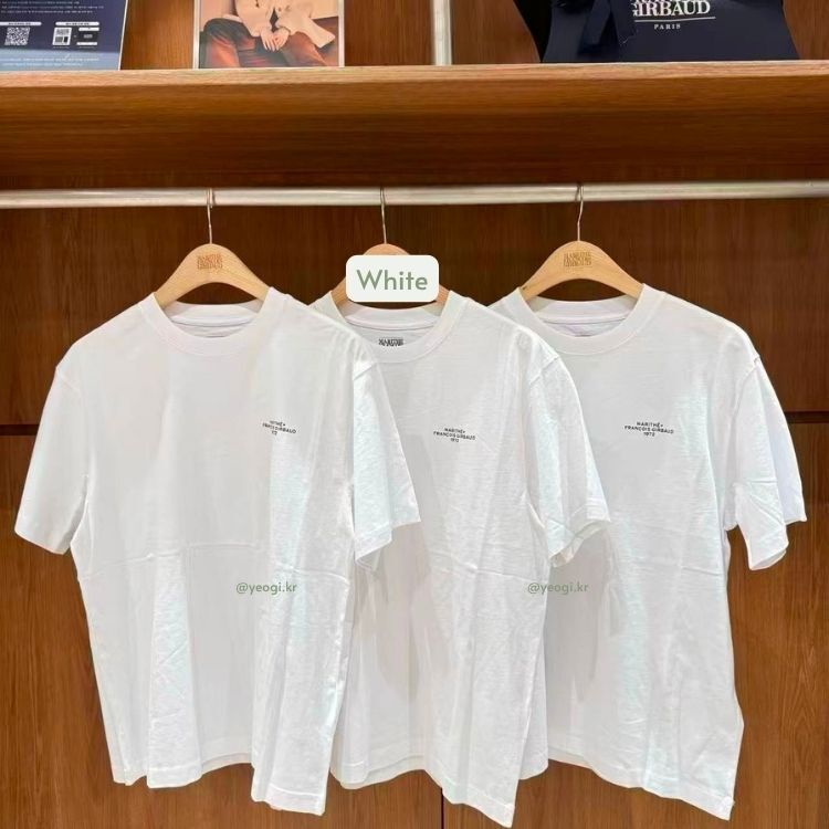 MARITHE FRANCOIS GIRBAUD (MFG)｜MFG46UTS207 3PACK LETTERING LOGO TEE [2 colors]