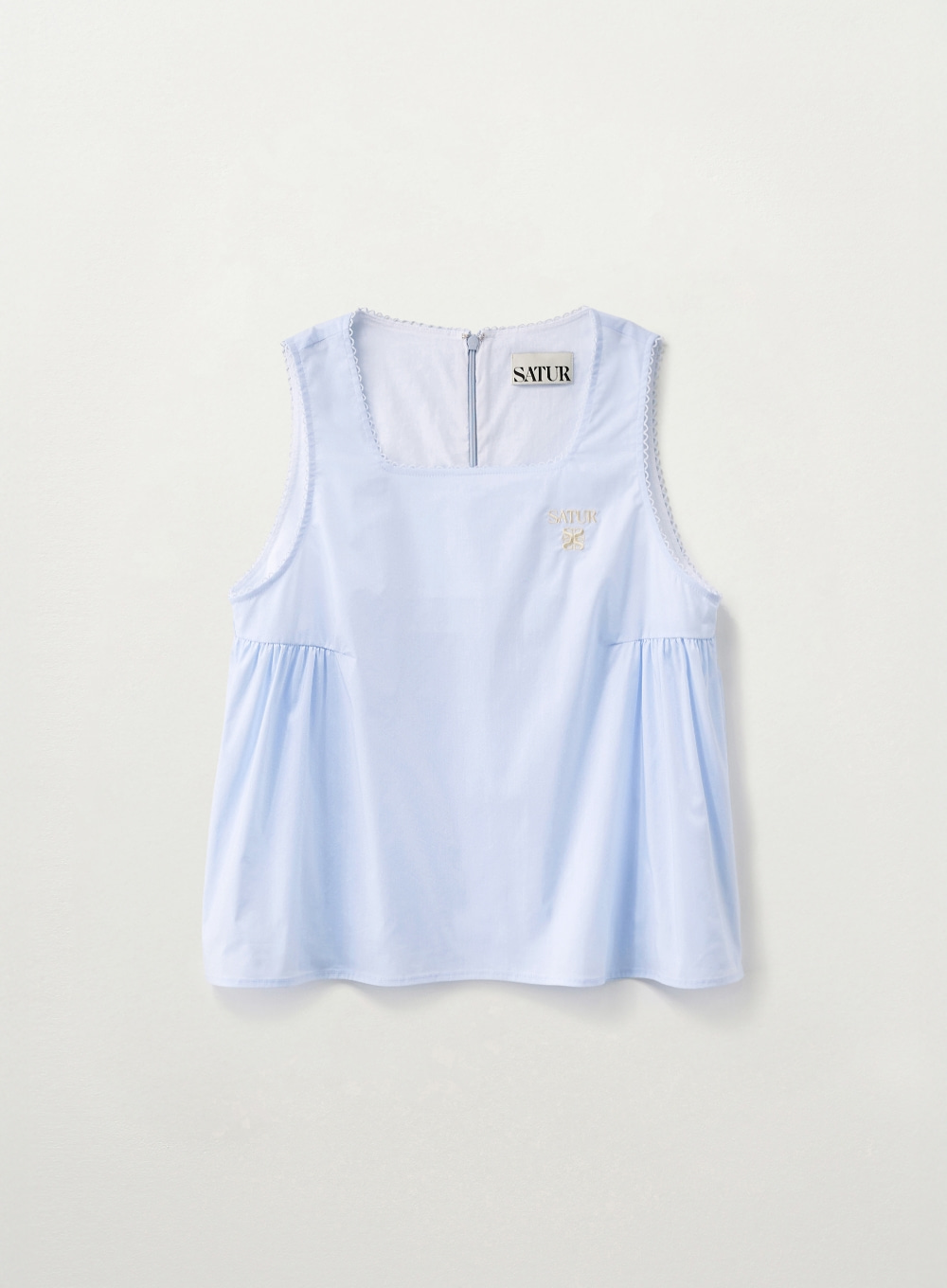 BT021 SATUR 女裝 荷葉擺無袖上衣