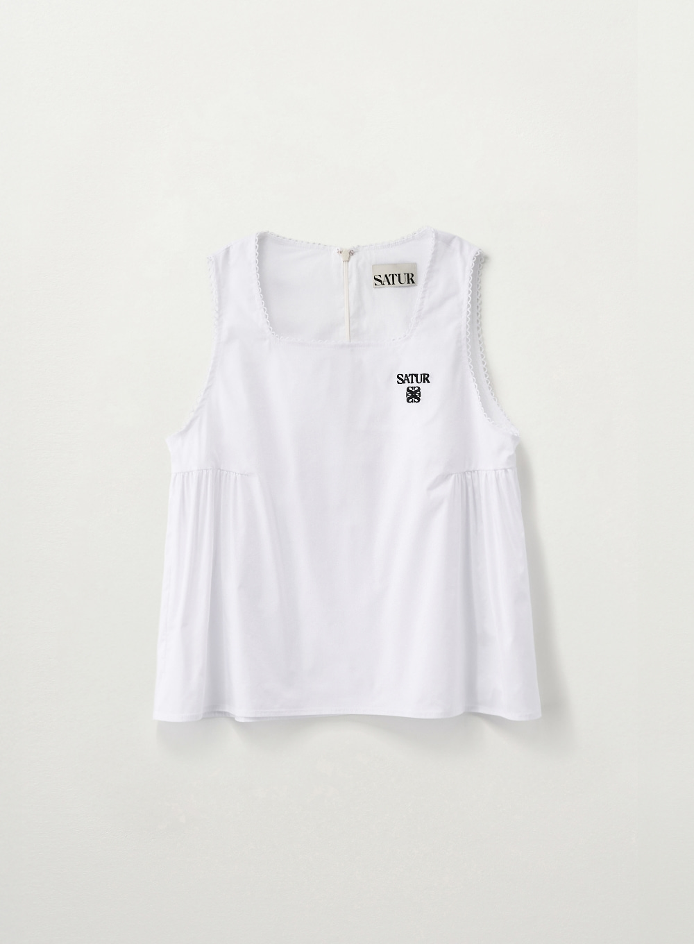 BT021 SATUR 女裝 荷葉擺無袖上衣