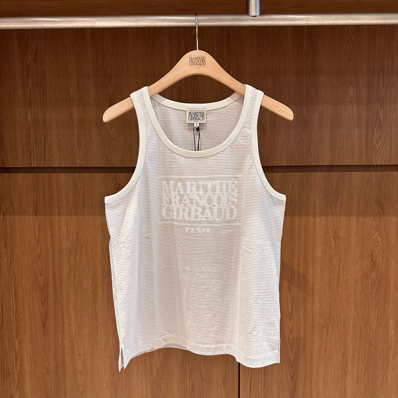 MARITHE FRANCOIS GIRBAUD (MFG)｜MFG46USV202 SHADOW CLASSIC LOGO SLEEVELESS [2 colors]