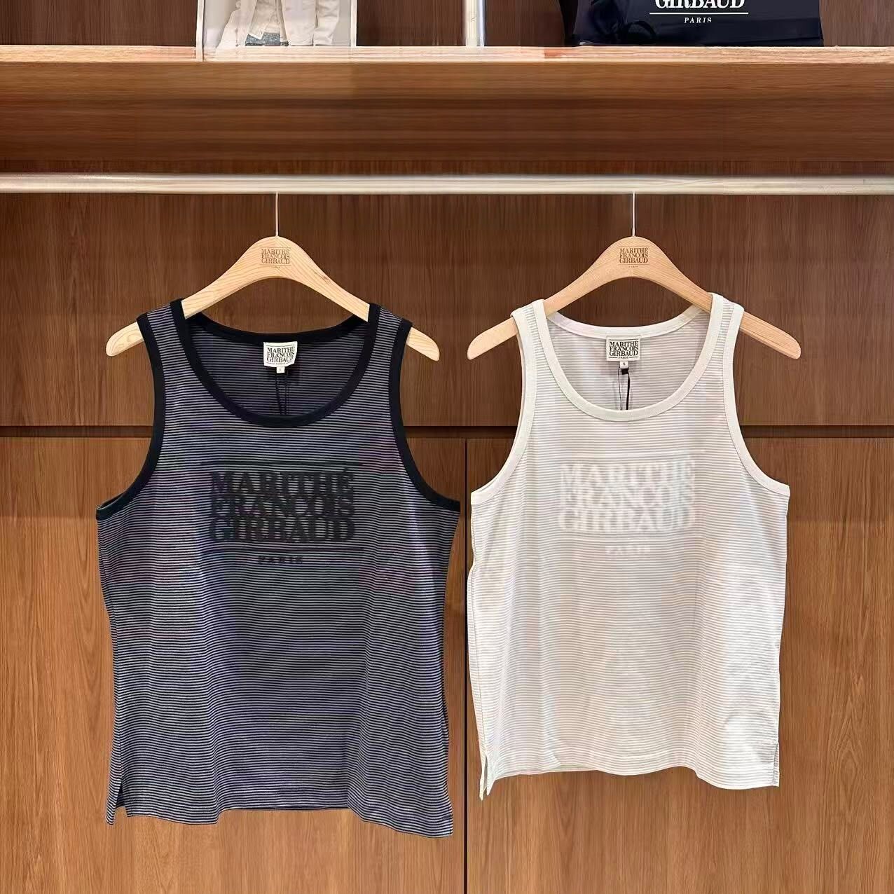 MARITHE FRANCOIS GIRBAUD (MFG)｜MFG46USV202 SHADOW CLASSIC LOGO SLEEVELESS [2 colors]