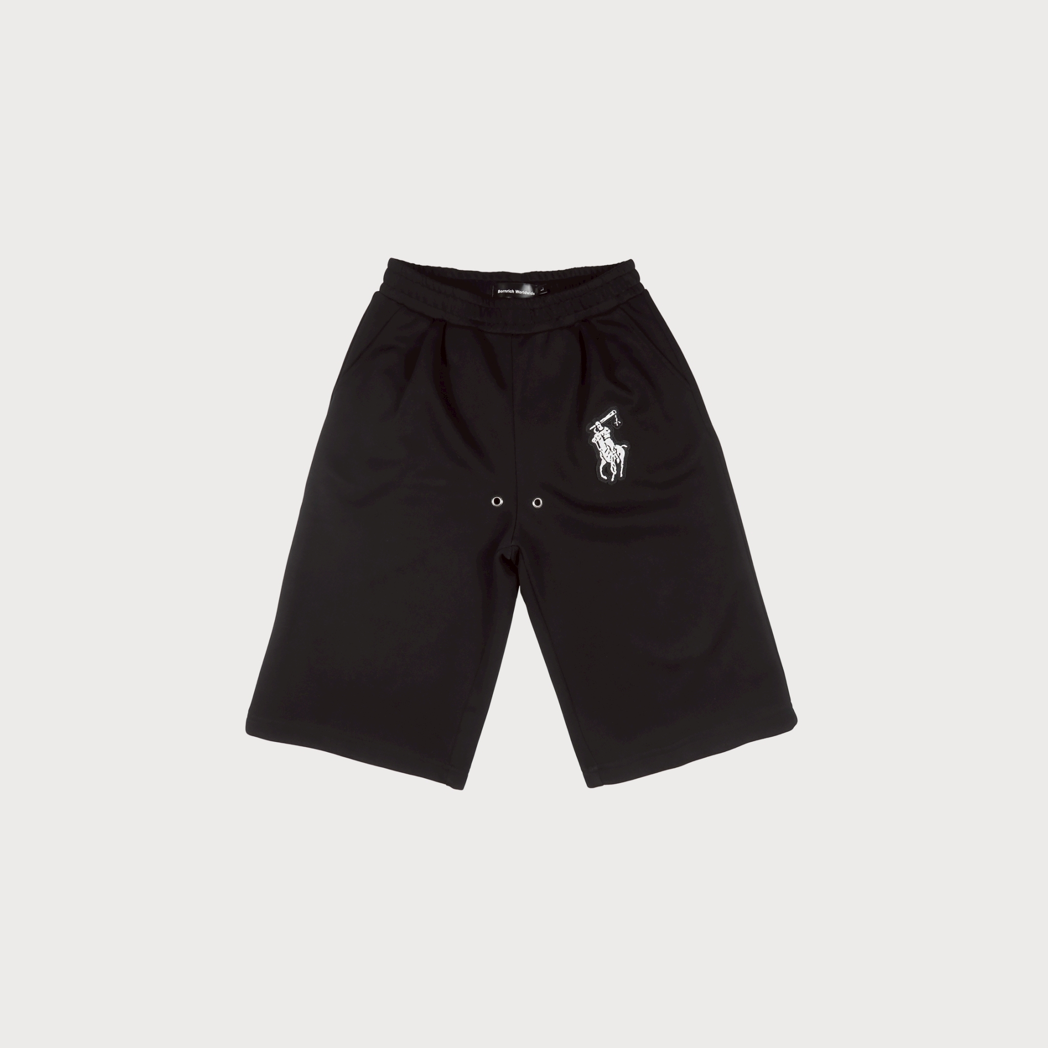 Bornrich｜Bolo Sweat Jorts (Black)