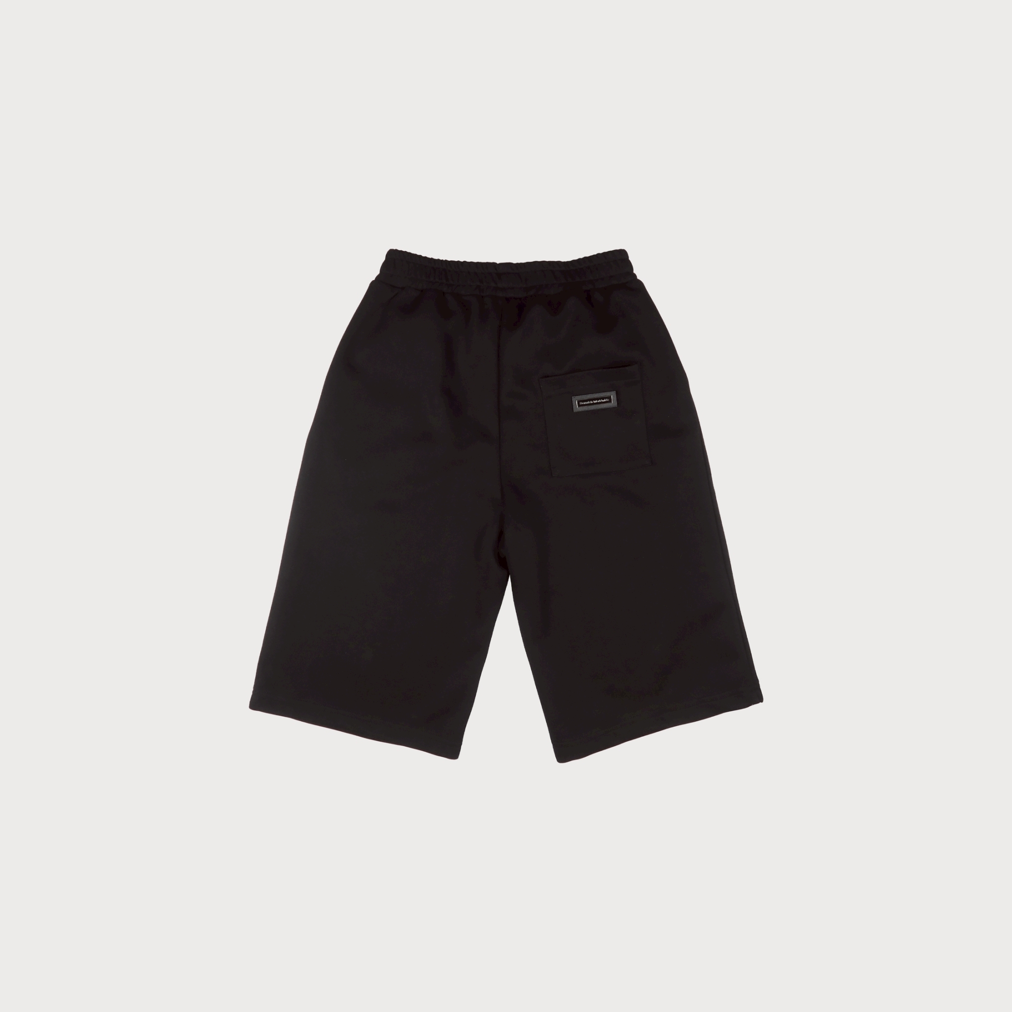Bornrich｜Bolo Sweat Jorts (Black)