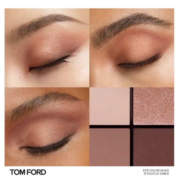 Tom Ford 全新高級訂製四色眼影盤[粉質]  #31 SOUS LE SABLE沙漠初戀