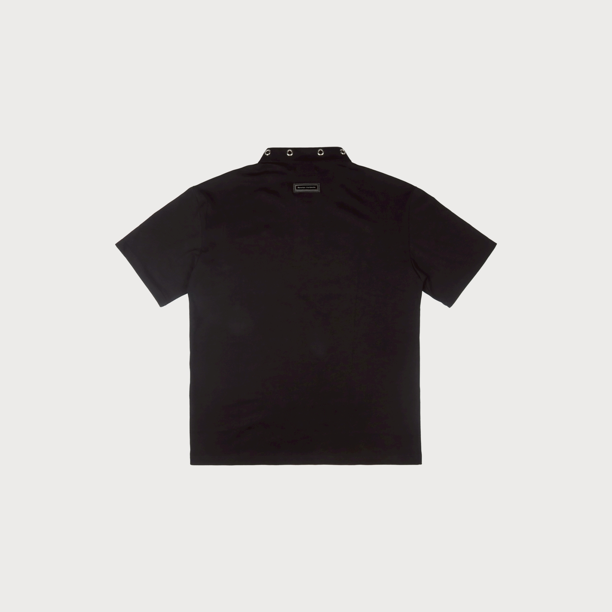 Bornrich｜Bolo Shirt (Black)