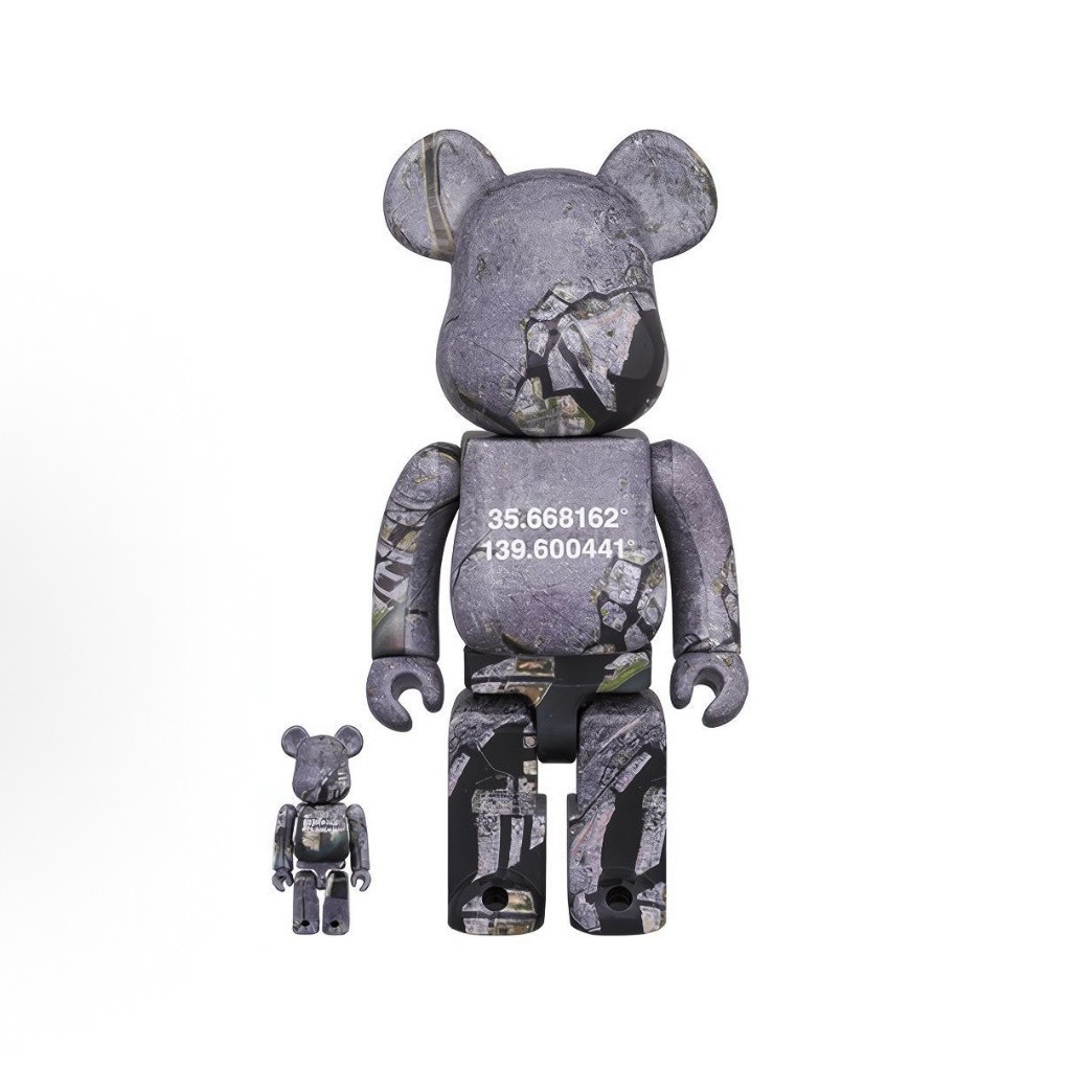BE@RBRICK BENJAMIN GRANT I OVERVIEW I TOKYO 100% & 400% 鳥瞰東京 庫柏力克