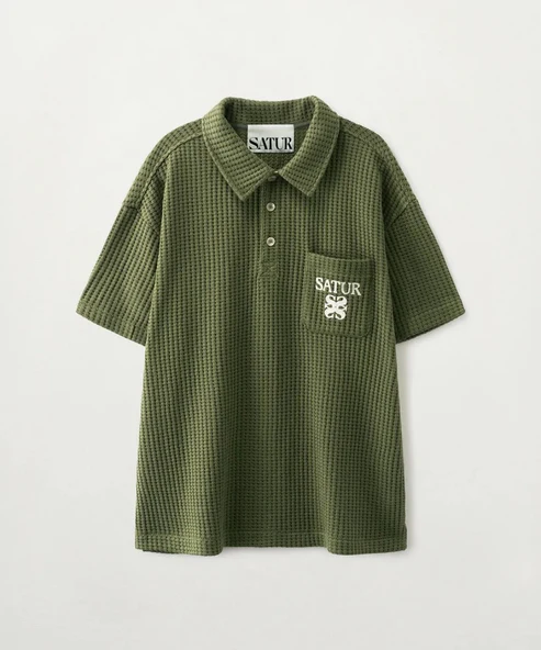 BT010 SATUR Resort Set-Up 翻領短袖上衣