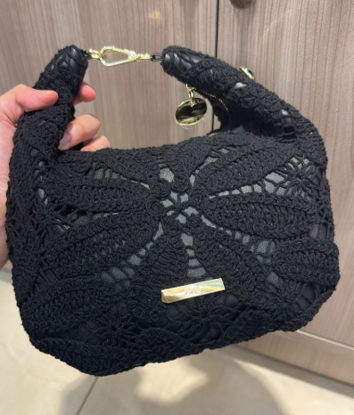 0625HB05-THAILAND-HANDBAGS-黑色餃子包（A5）