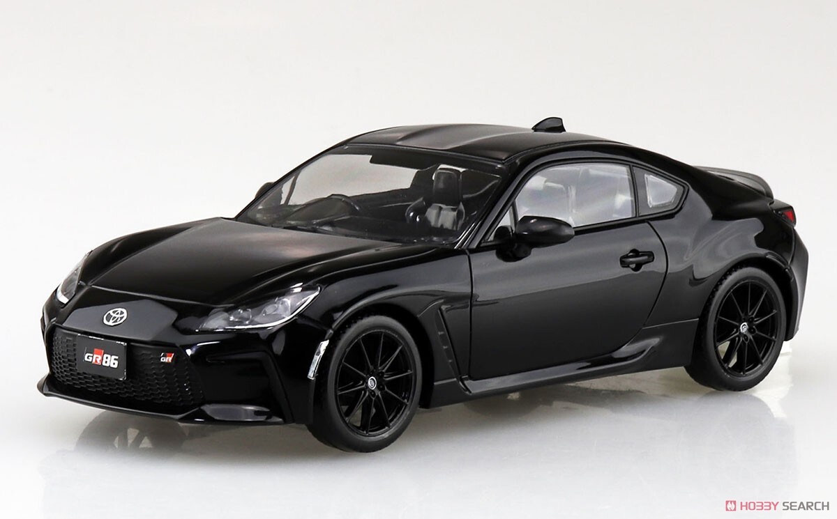 青島 1/32 SNAP KIT TOYOTA GR86 黑 21-C 組裝模型