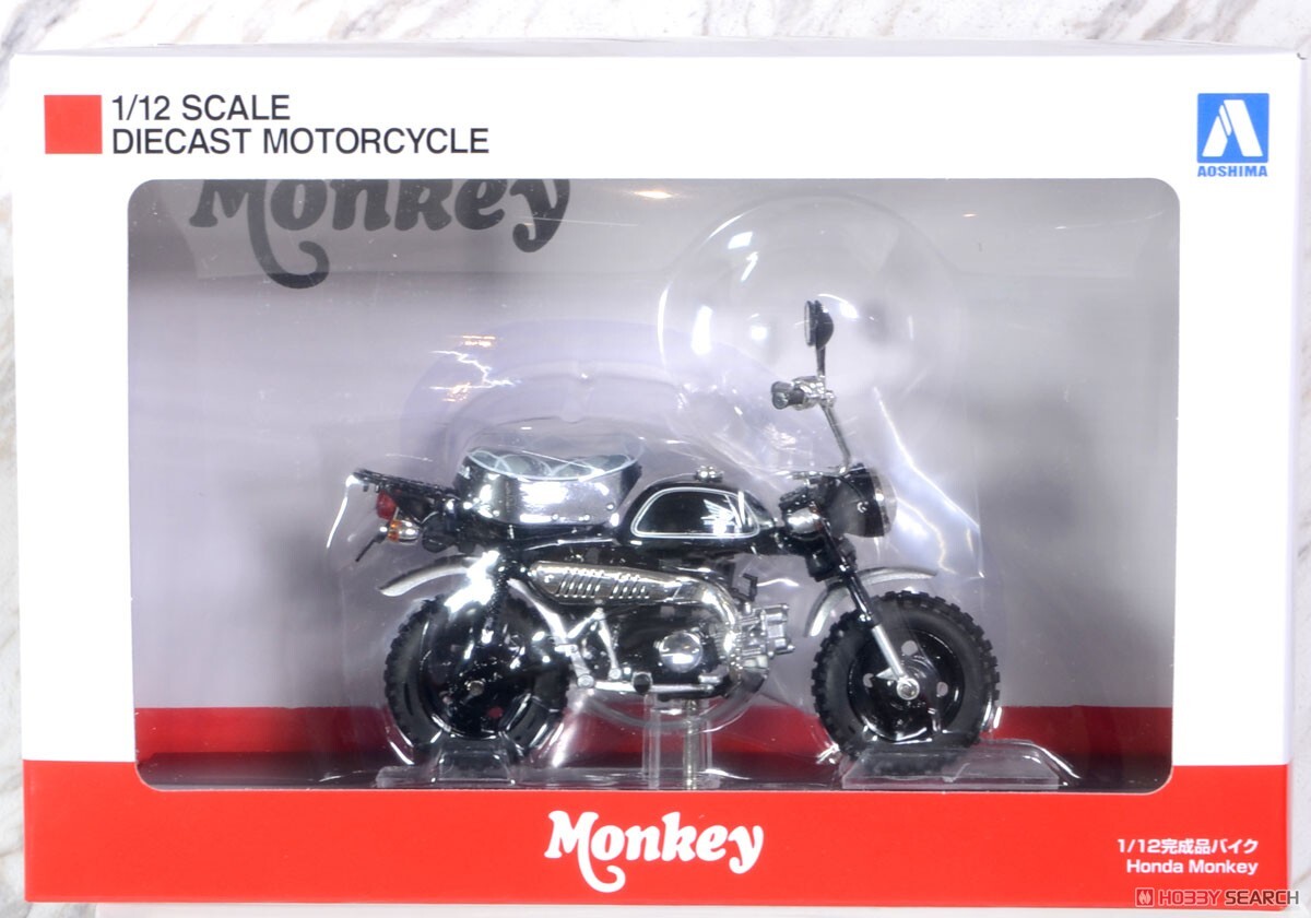 特價 全新 青島 1/12 本田Honda Monkey 黑色 完成品