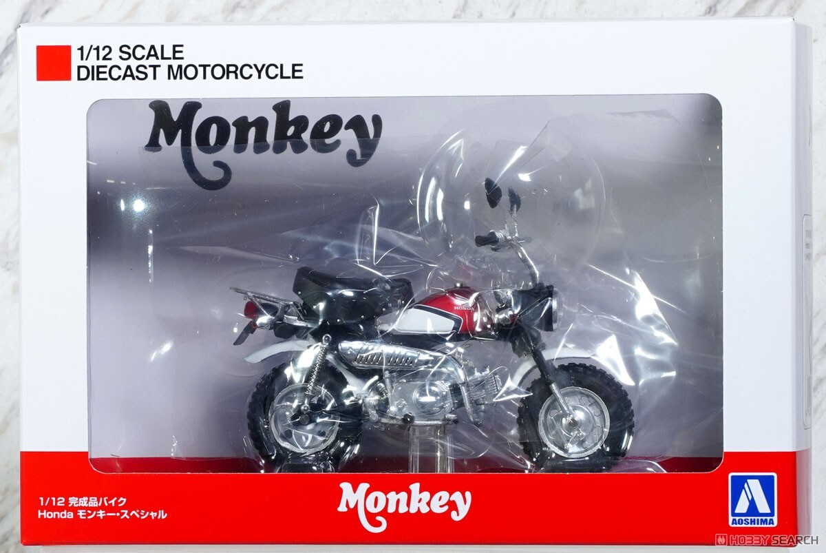 青島 1/12 本田 Monkey  黑紅 限定 完成品
