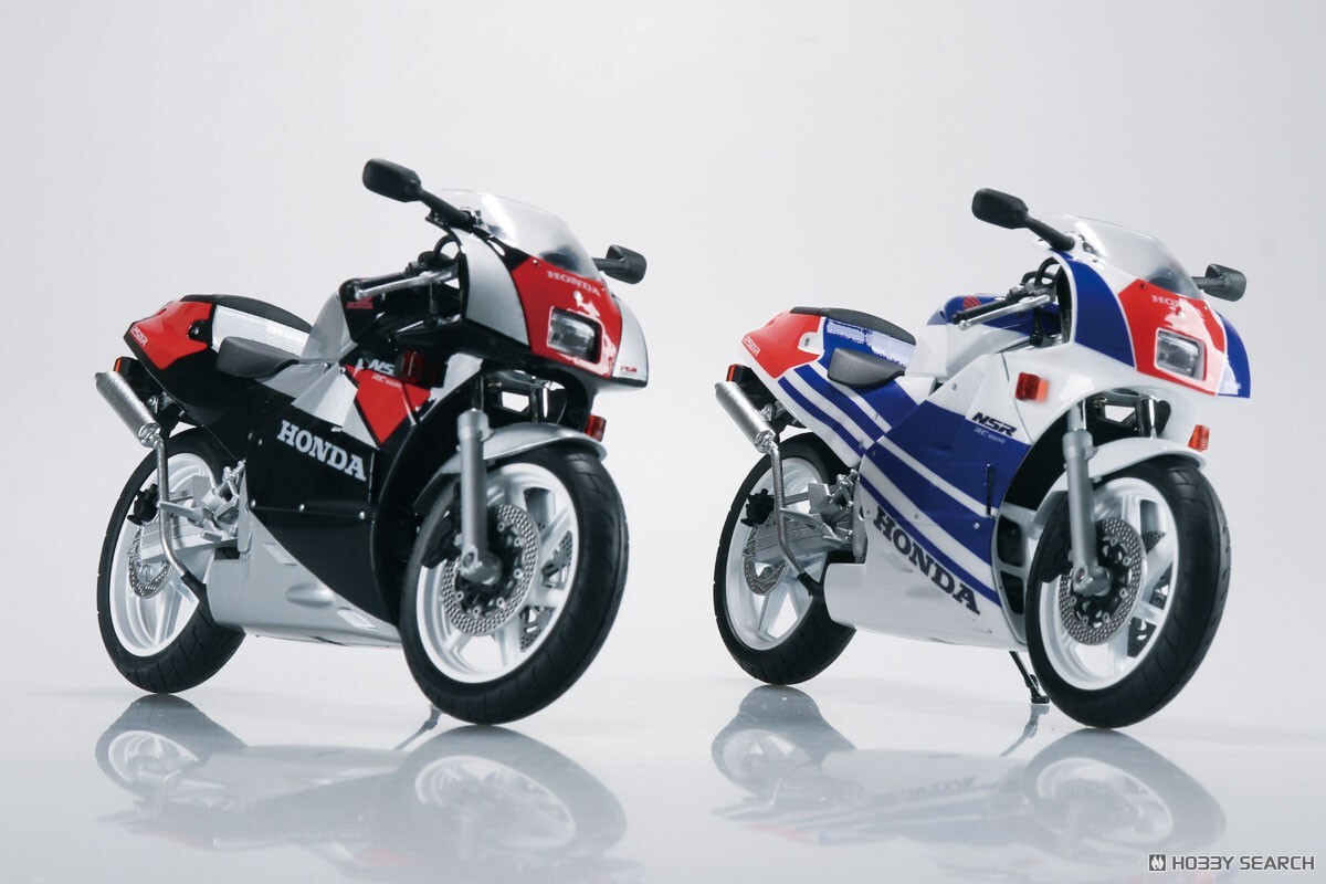 青島 1/12 本田Honda NSR250R 89 黑紅/藍白紅 2種選擇 完成品